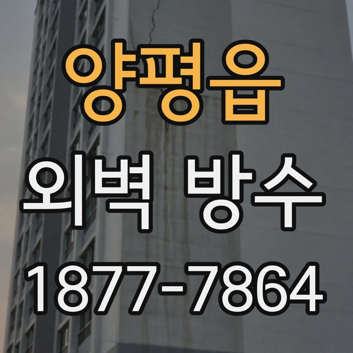 양평읍 외벽 방수