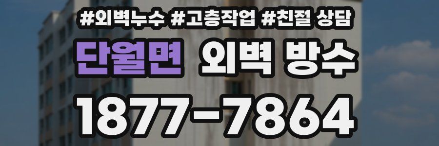단월면 외벽 방수
