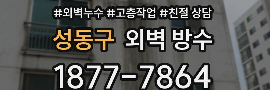 성동구 외벽 방수