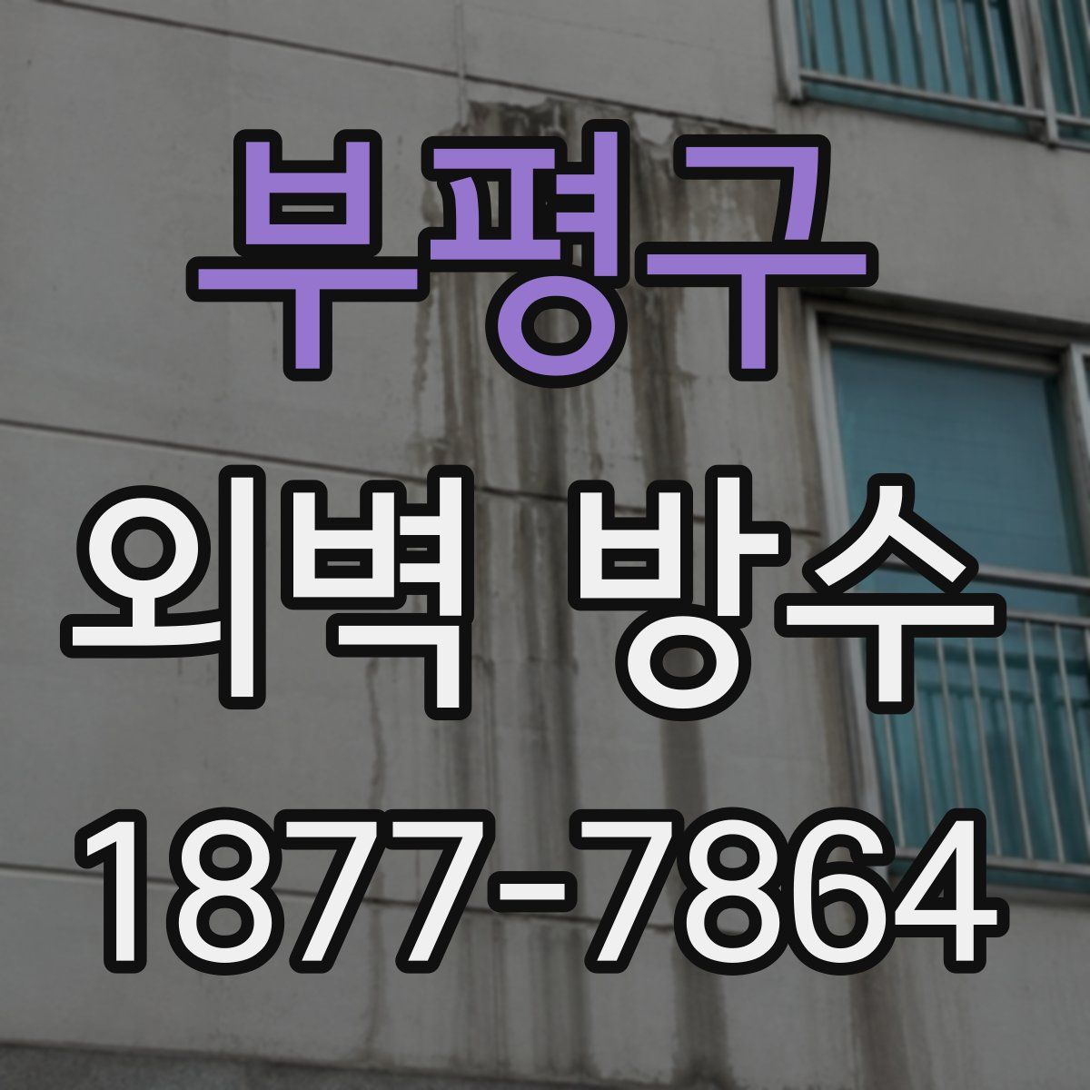 부평구 외벽 방수