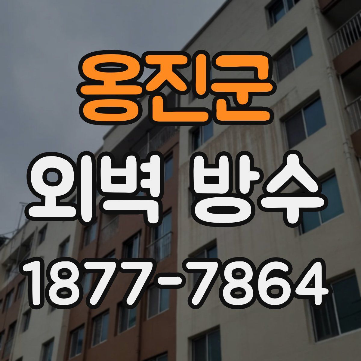 옹진군 외벽 방수