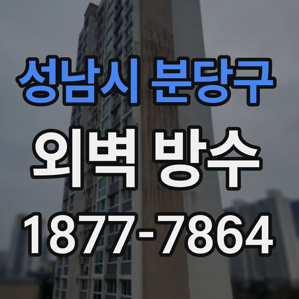 성남시 분당구 외벽 방수