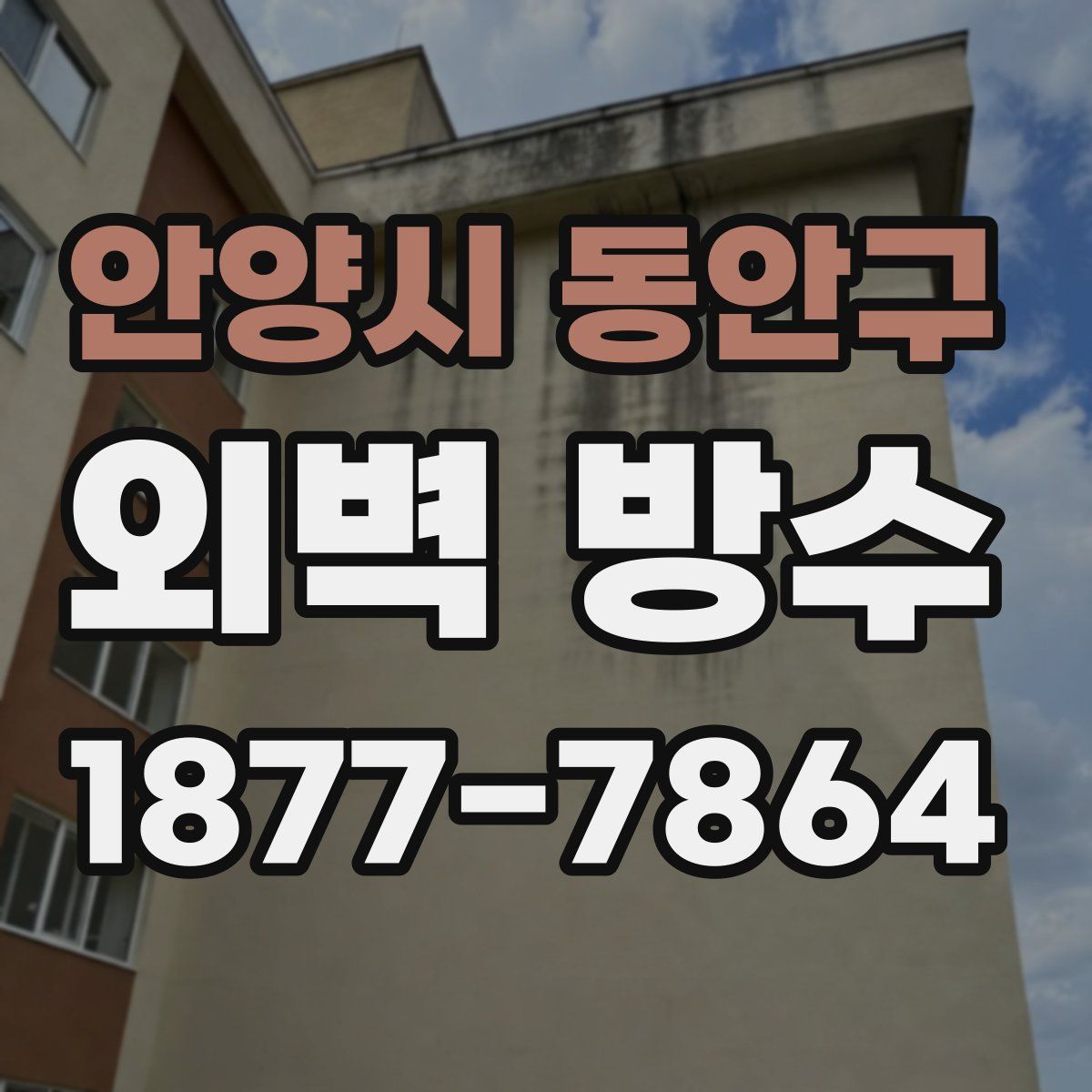 안양시 동안구 외벽 방수