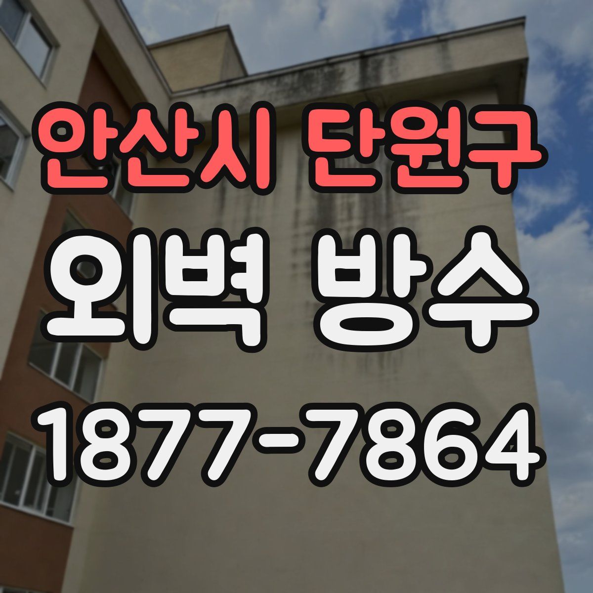 안산시 단원구 외벽 방수