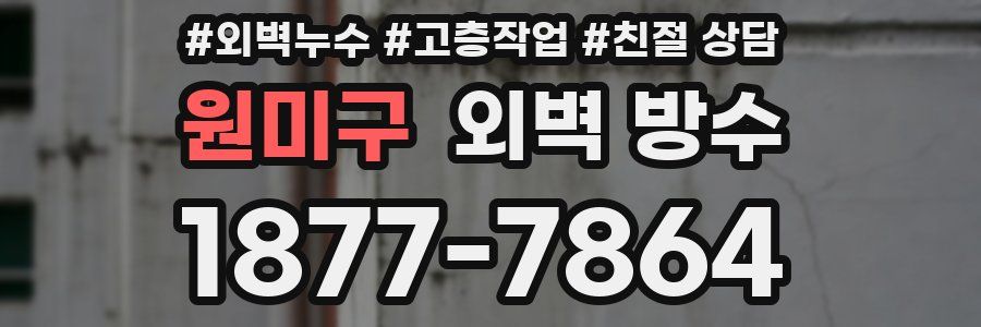원미구 외벽 방수