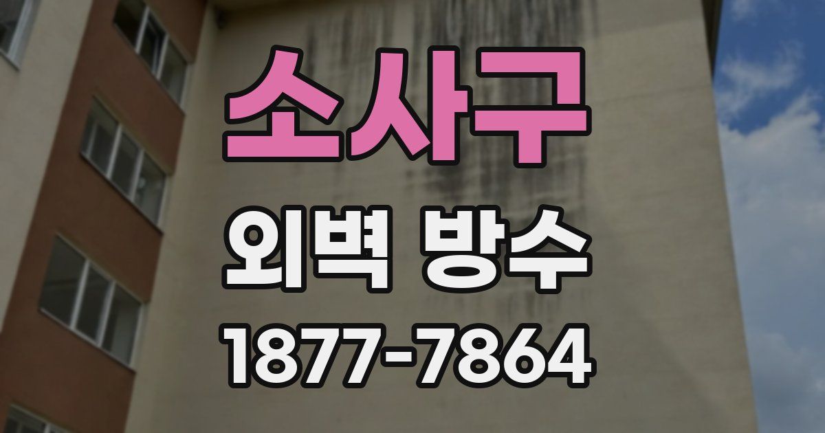 소사구 외벽 방수