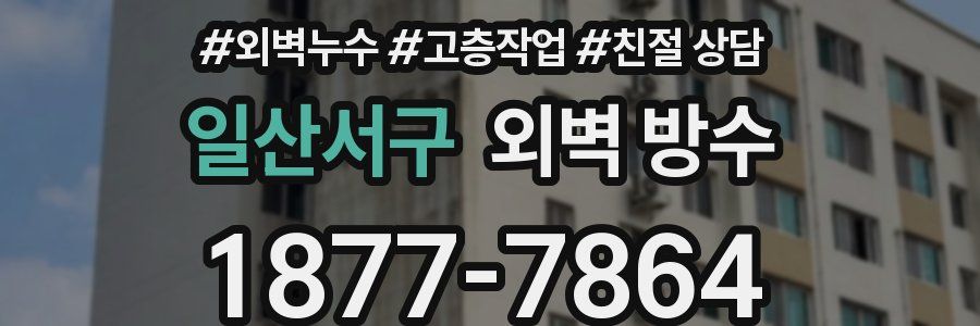 일산서구 외벽 방수
