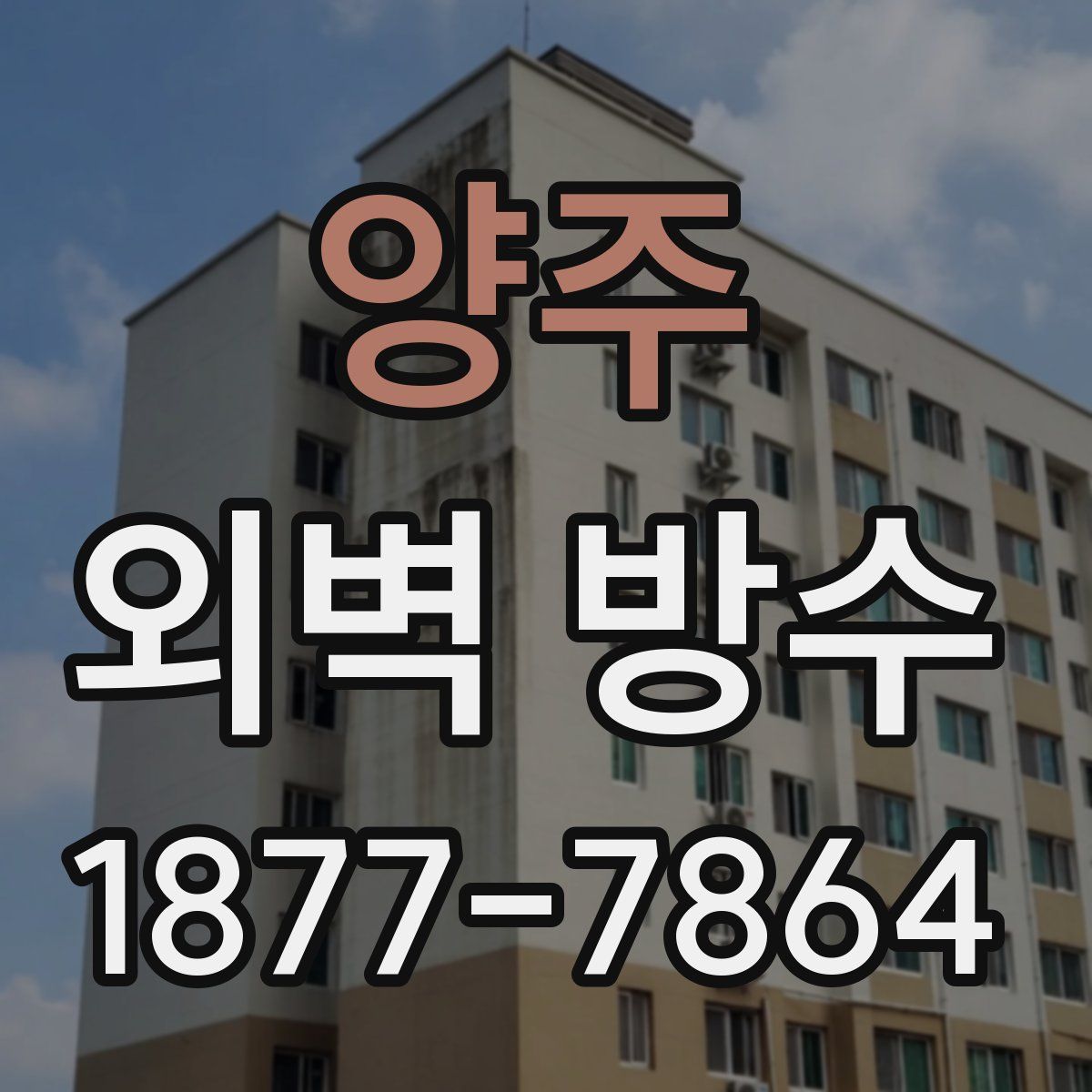 양주 외벽 방수