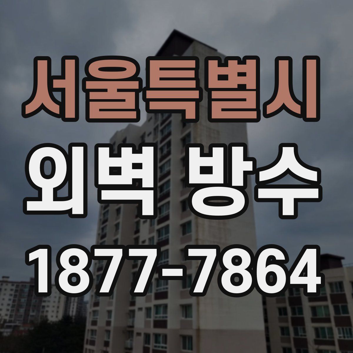 서울특별시 외벽 방수