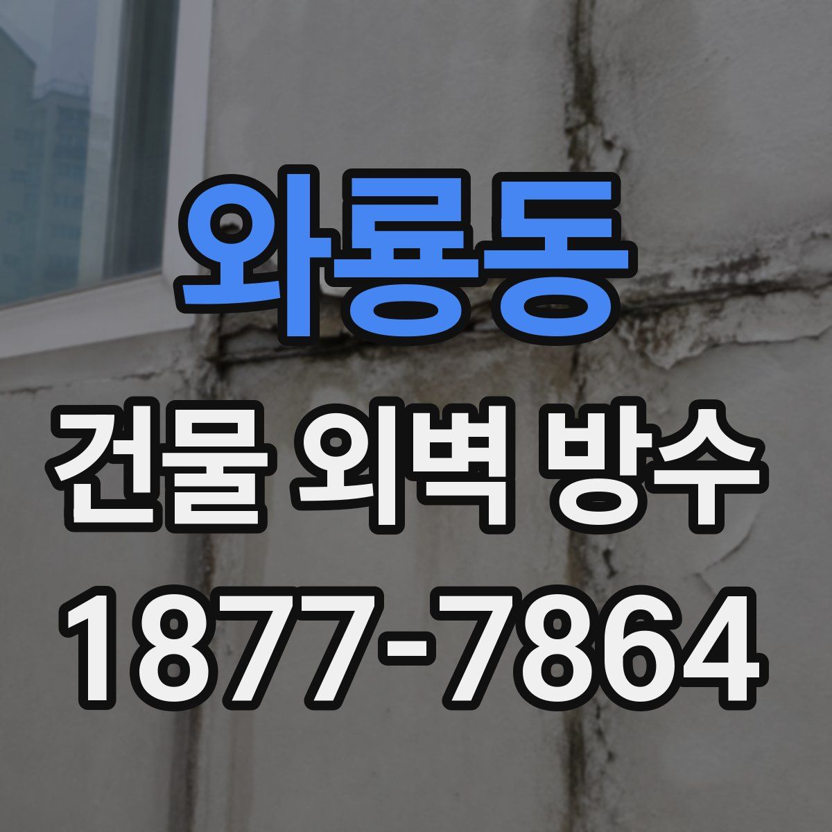 와룡동 건물 외벽 방수