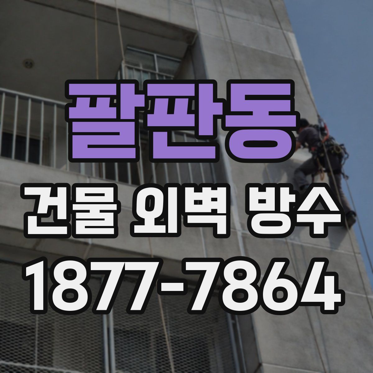 팔판동 건물 외벽 방수