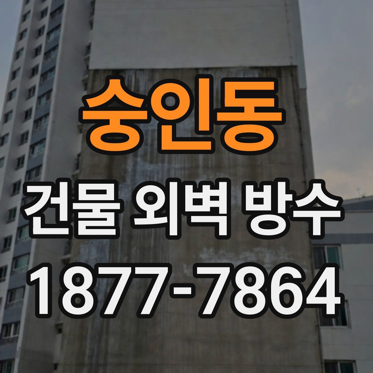 숭인동 건물 외벽 방수
