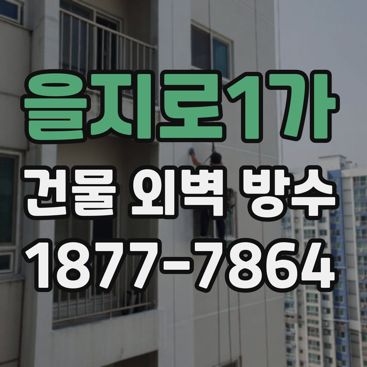 을지로1가 건물 외벽 방수