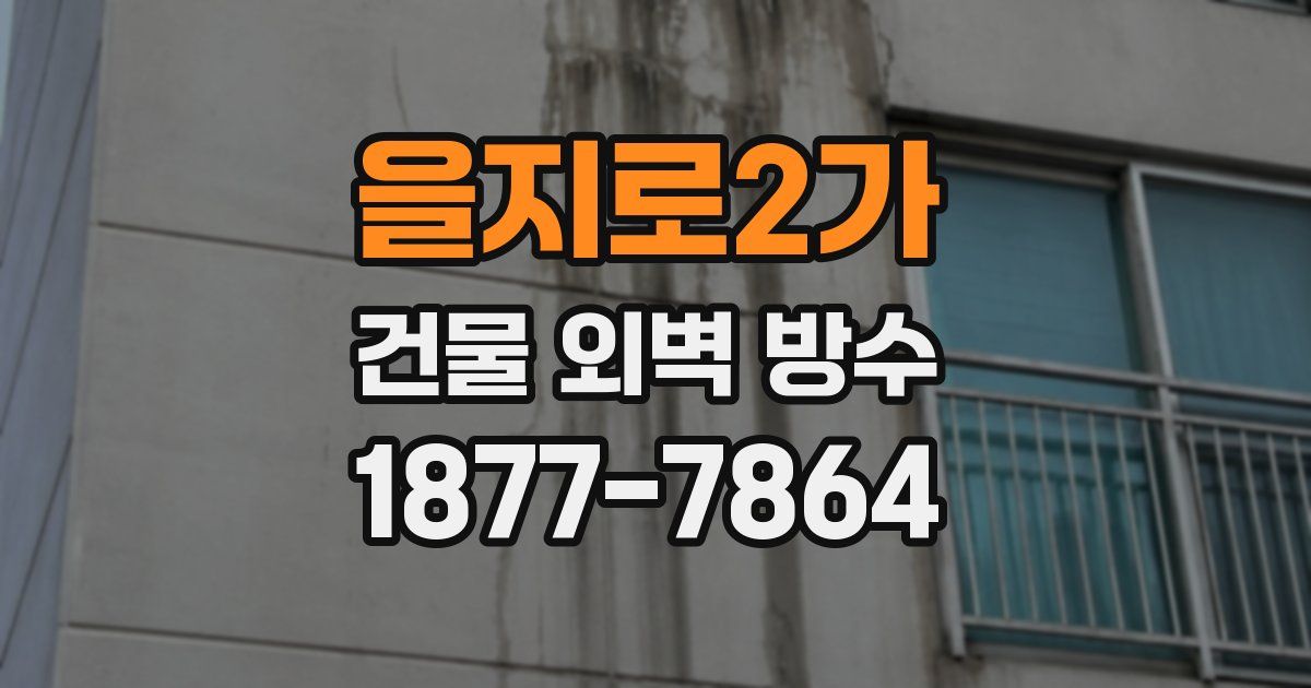 을지로2가 건물 외벽 방수
