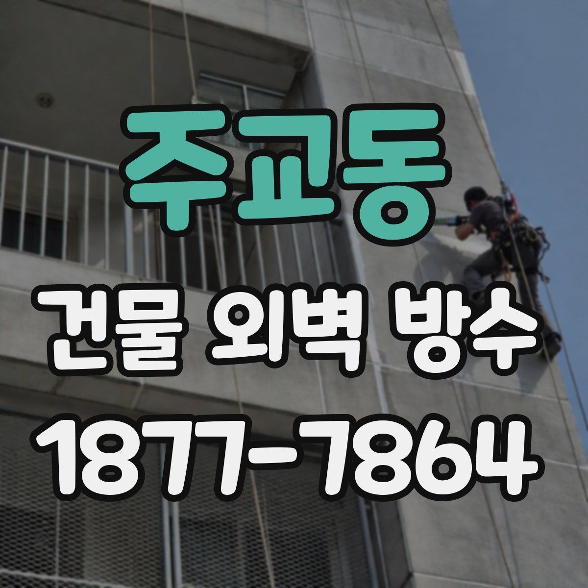 주교동 건물 외벽 방수