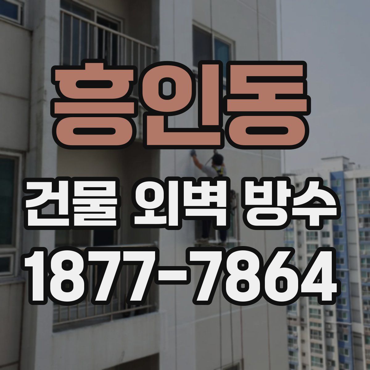 흥인동 건물 외벽 방수