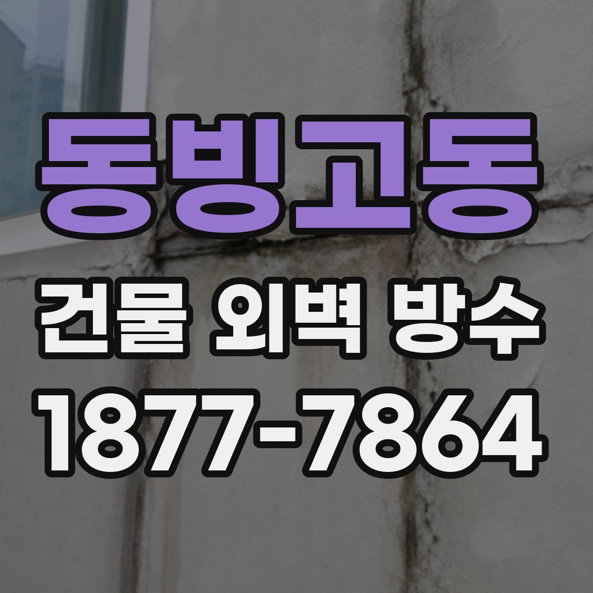 동빙고동 건물 외벽 방수