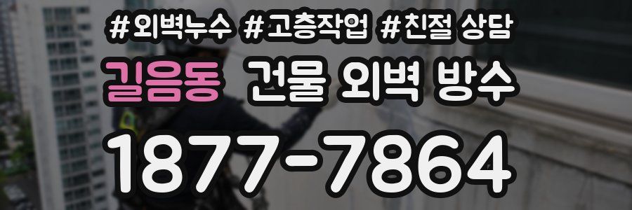길음동 건물 외벽 방수