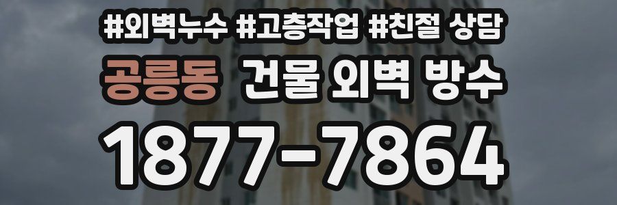 공릉동 건물 외벽 방수