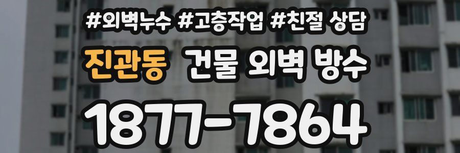 진관동 건물 외벽 방수