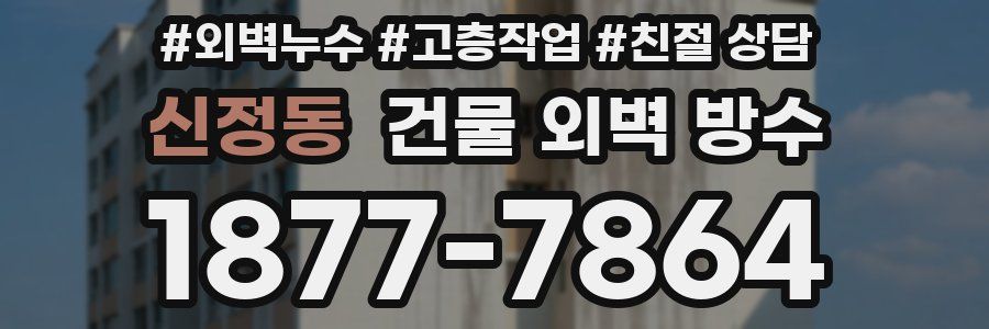 신정동 건물 외벽 방수