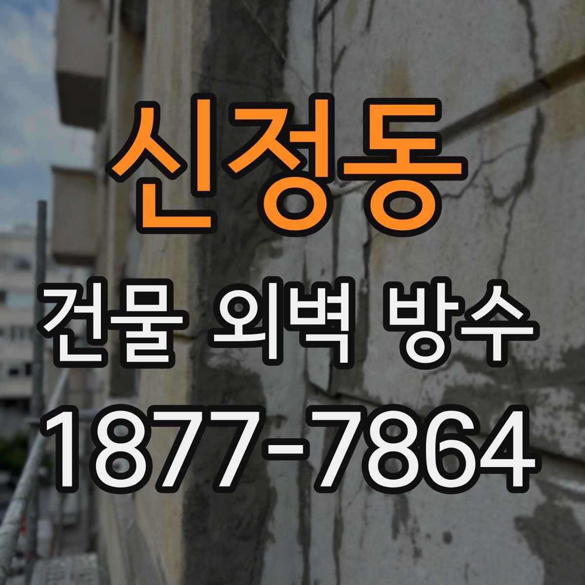 신정동 건물 외벽 방수