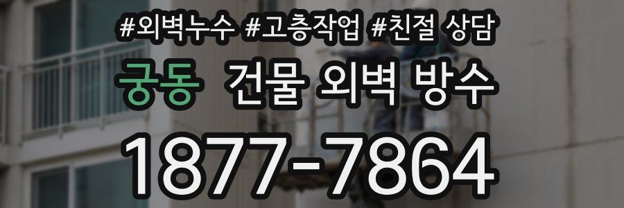 궁동 건물 외벽 방수