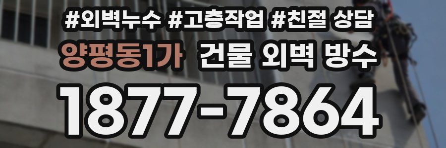 양평동1가 건물 외벽 방수