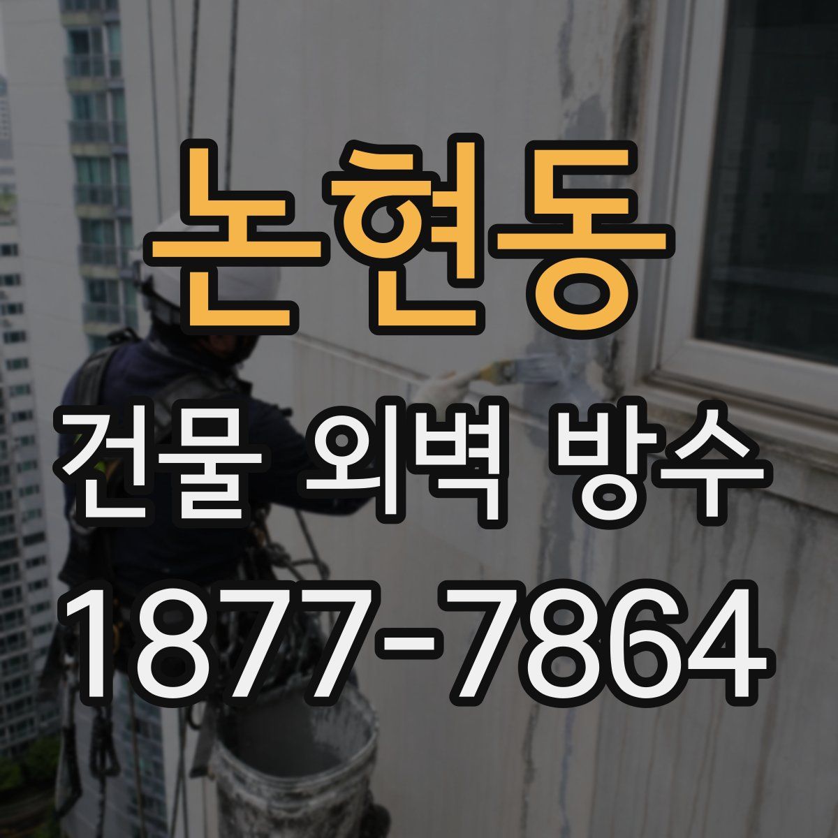 논현동 건물 외벽 방수