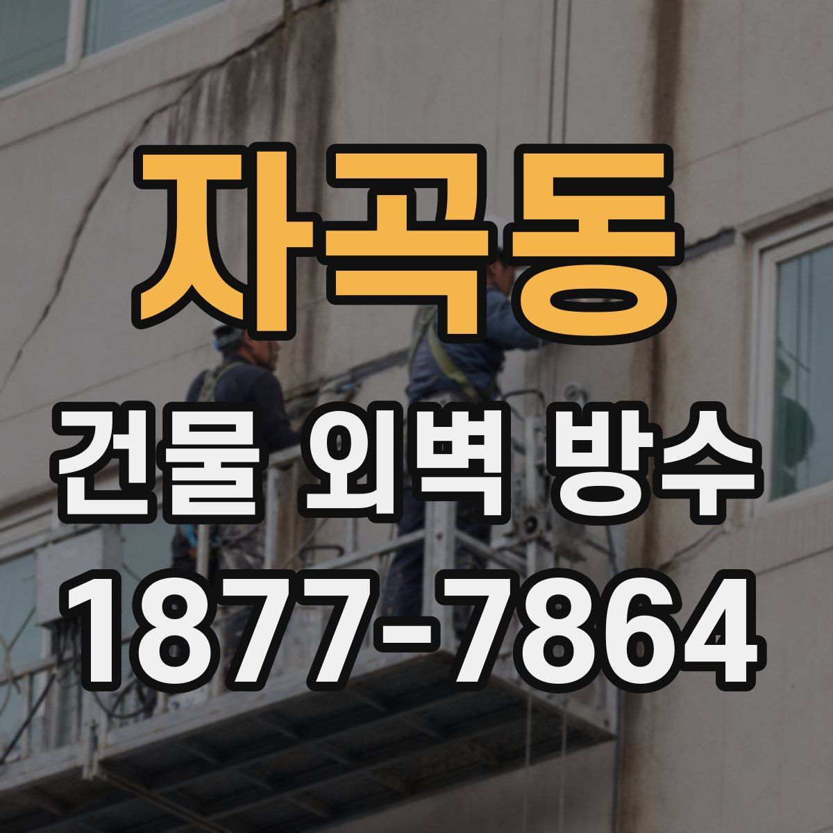 자곡동 건물 외벽 방수