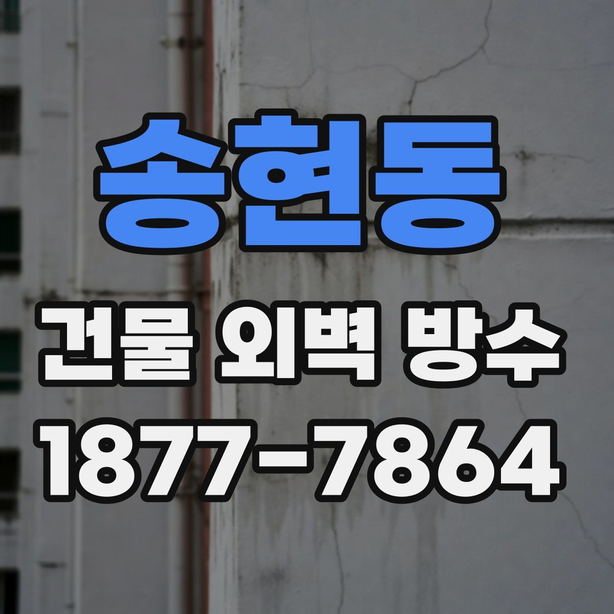 송현동 건물 외벽 방수