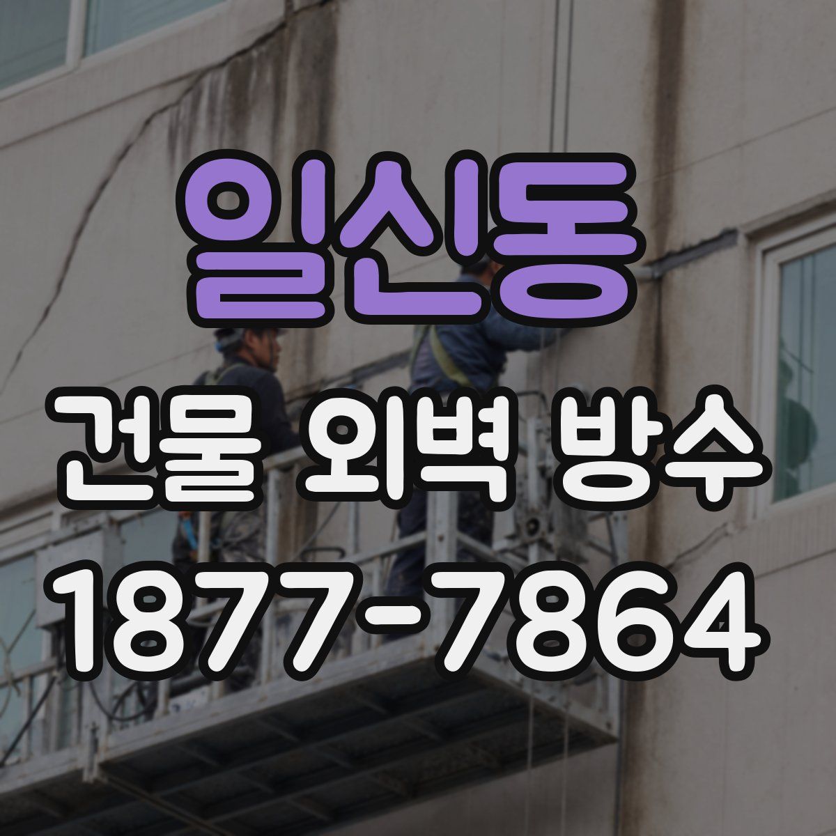 일신동 건물 외벽 방수