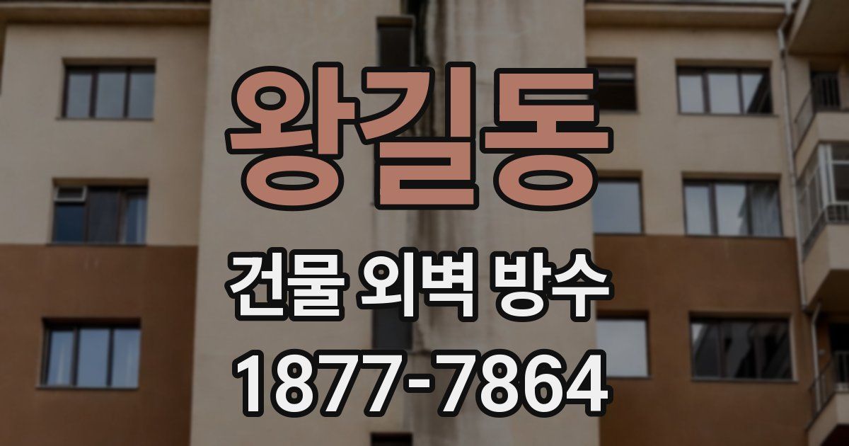 왕길동 건물 외벽 방수