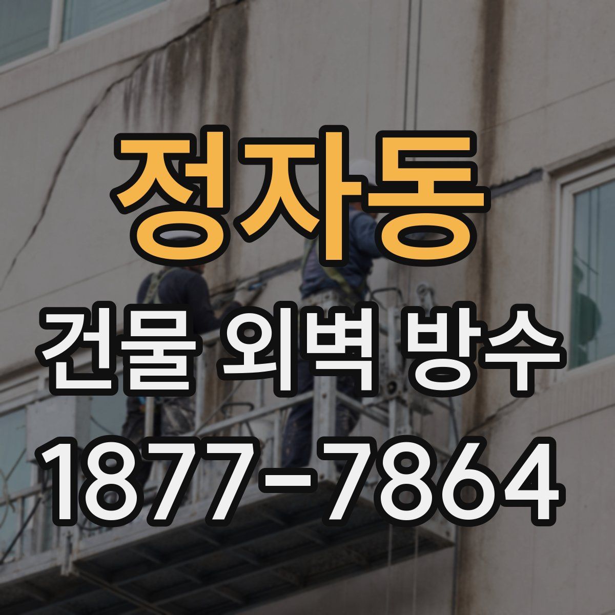 정자동 건물 외벽 방수