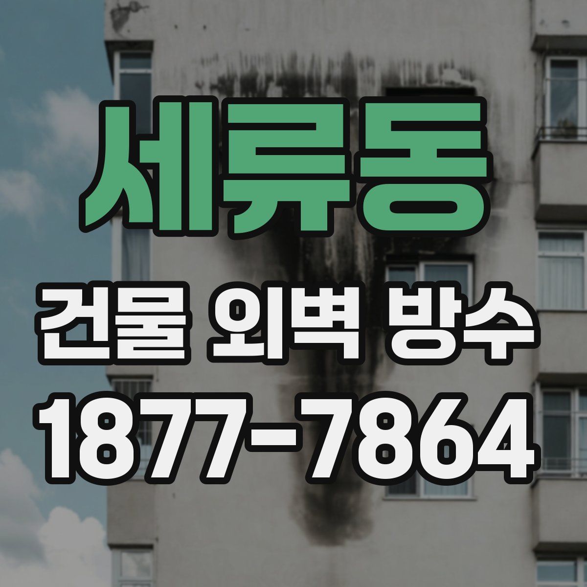 세류동 건물 외벽 방수