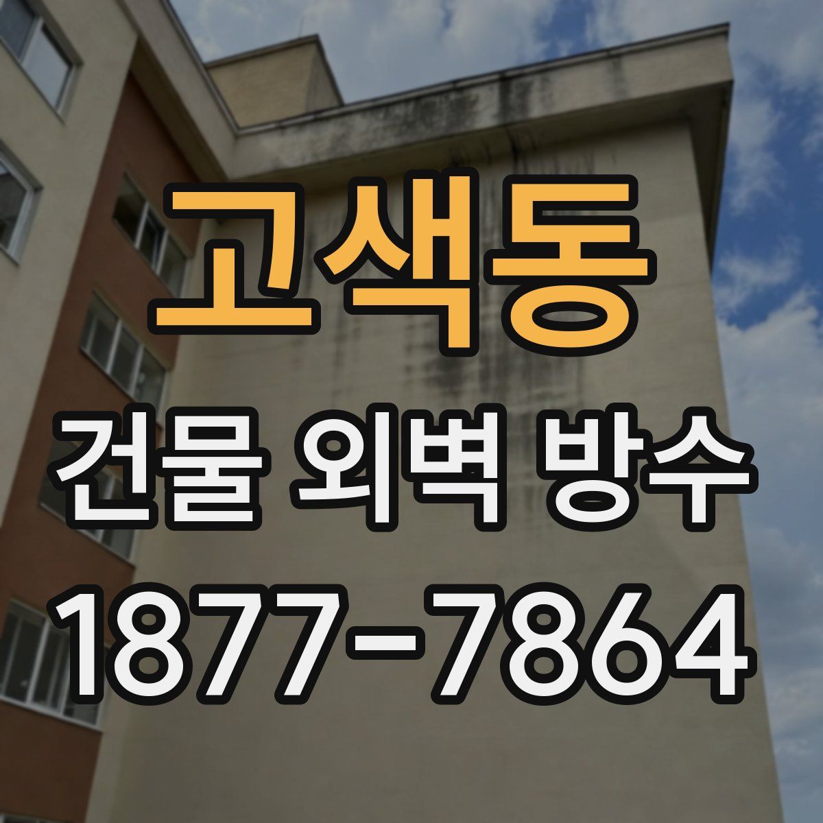고색동 건물 외벽 방수