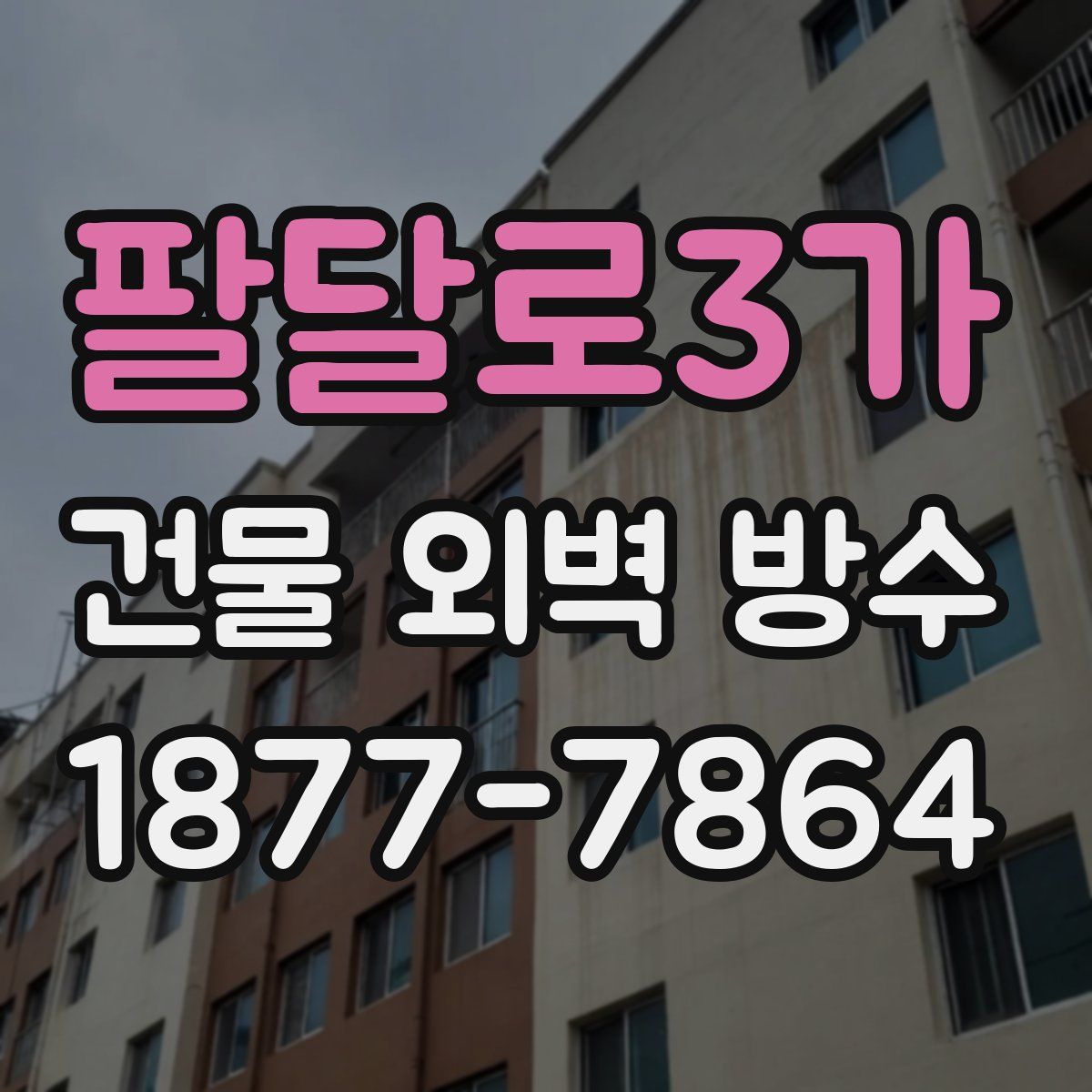 팔달로3가 건물 외벽 방수