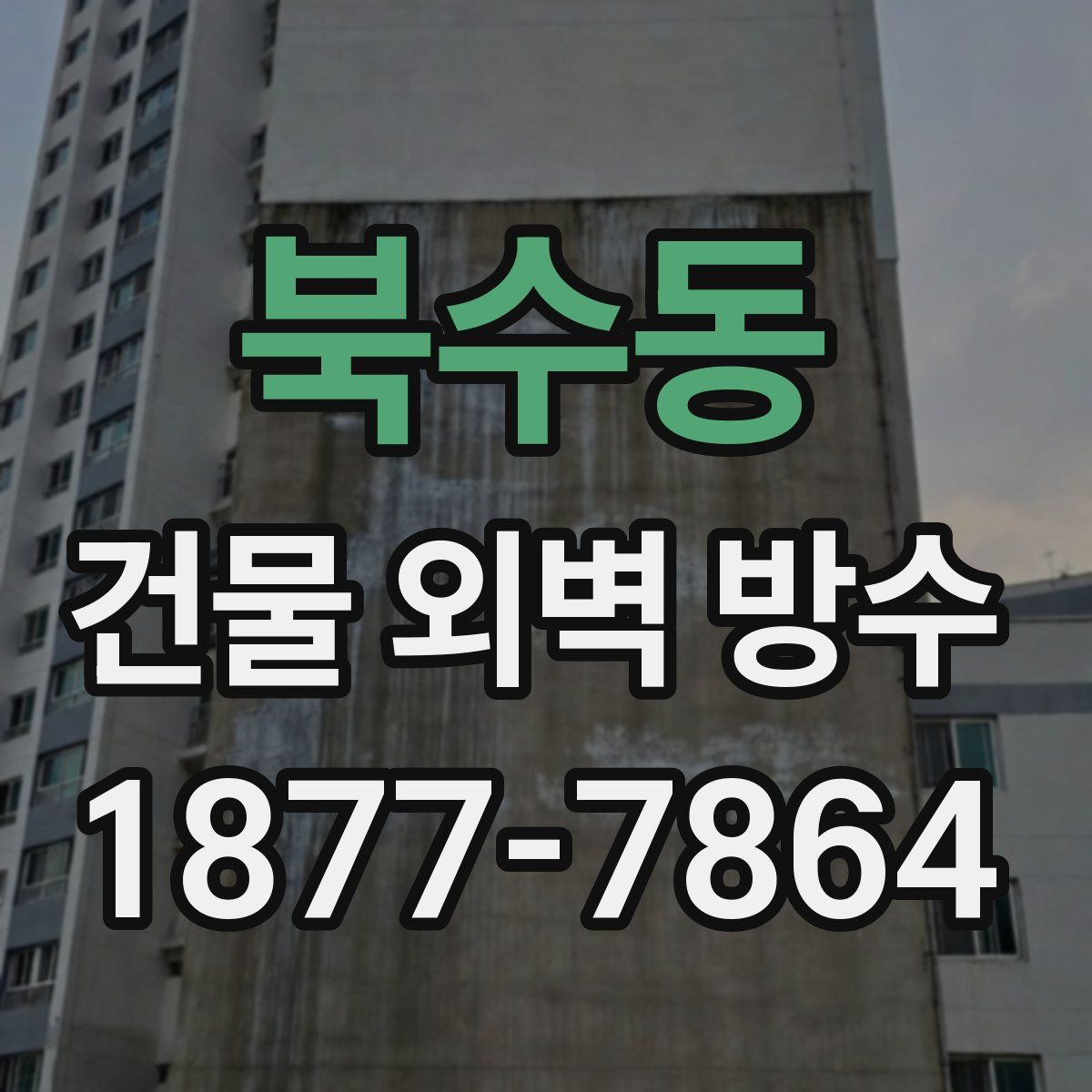 북수동 건물 외벽 방수