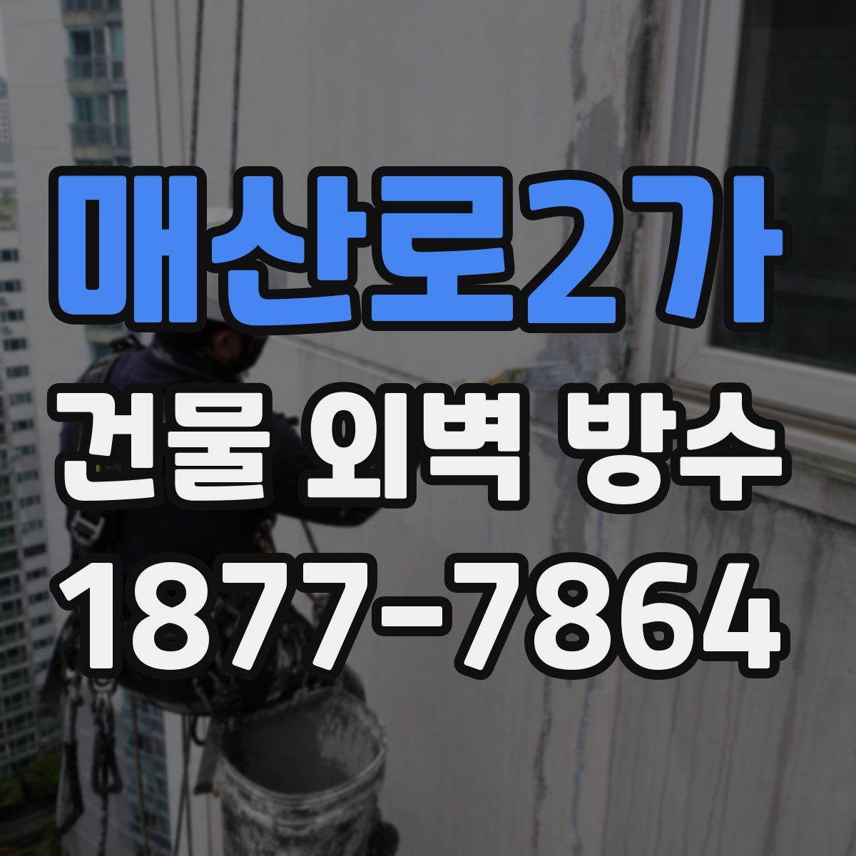 매산로2가 건물 외벽 방수