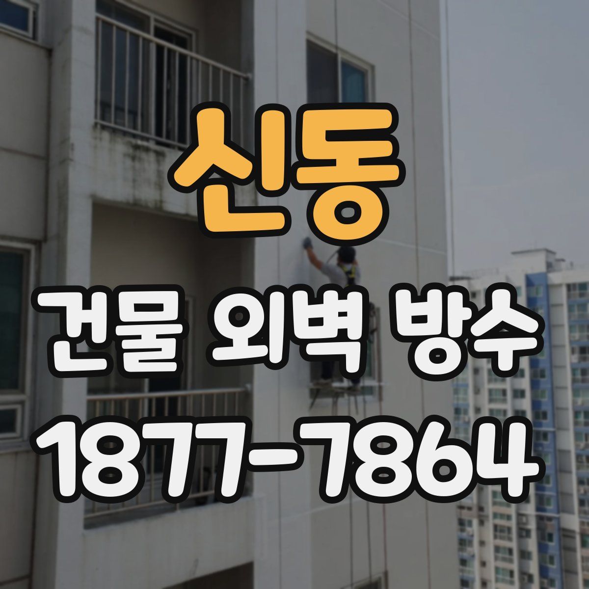 신동 건물 외벽 방수