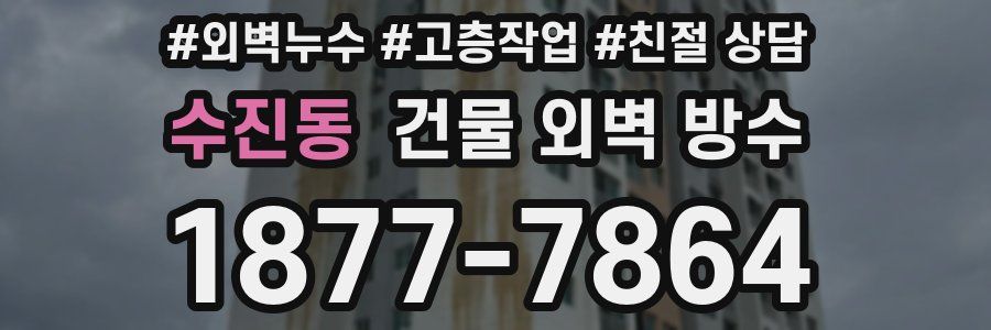 수진동 건물 외벽 방수