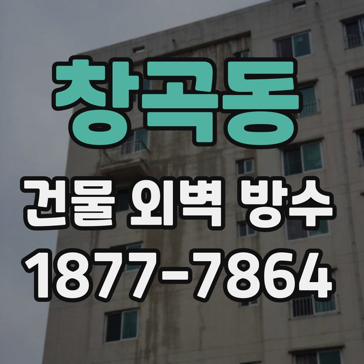 창곡동 건물 외벽 방수