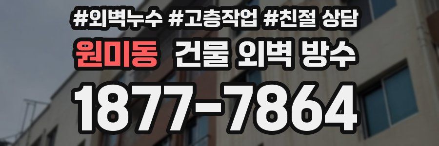 원미동 건물 외벽 방수