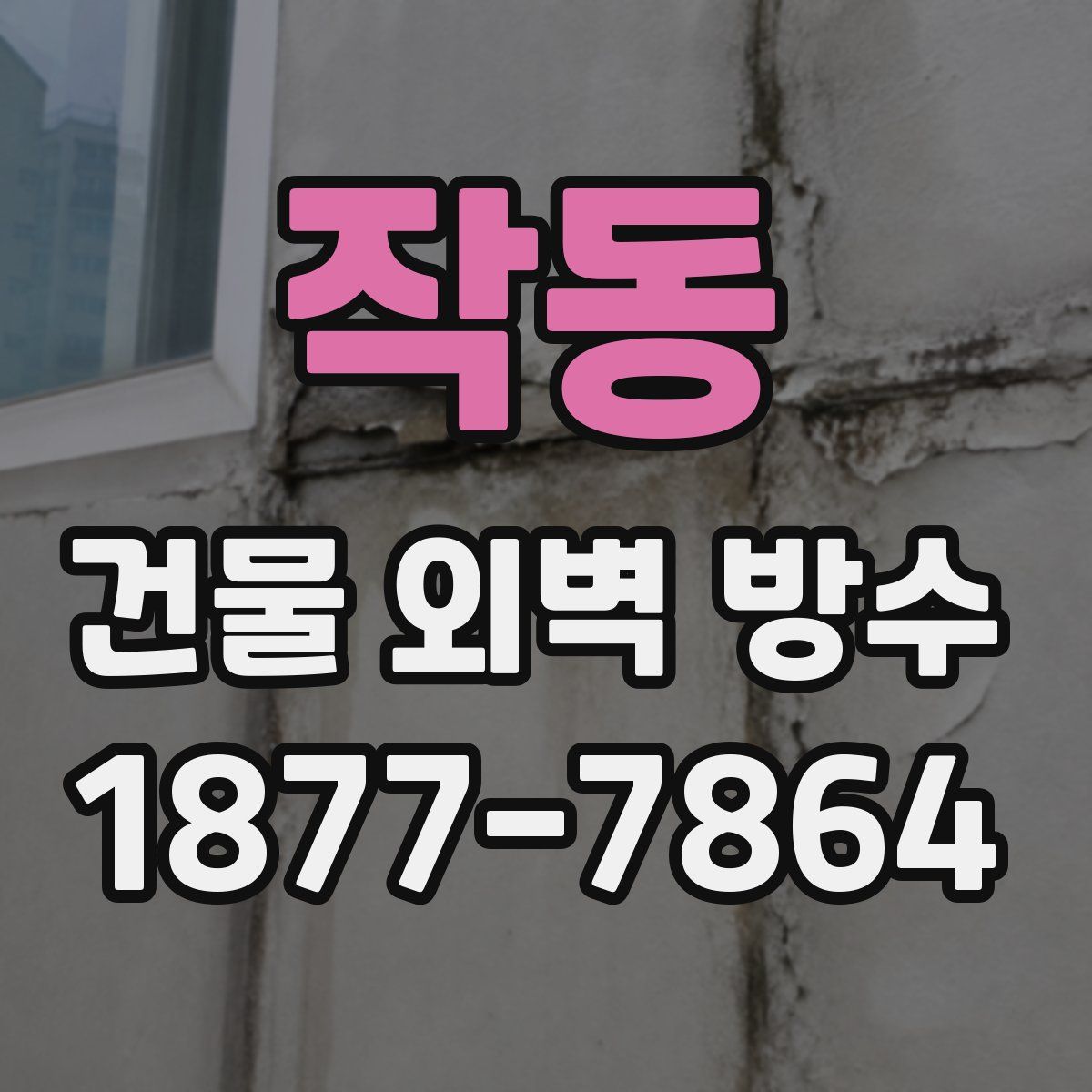 작동 건물 외벽 방수
