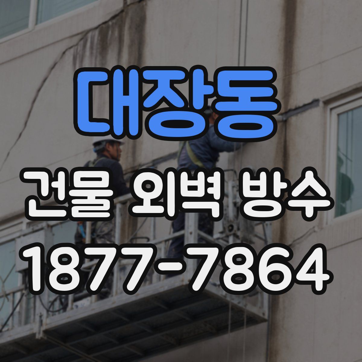 대장동 건물 외벽 방수
