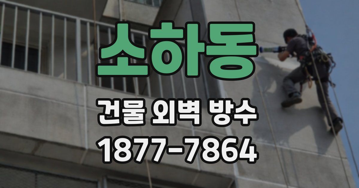 소하동 건물 외벽 방수