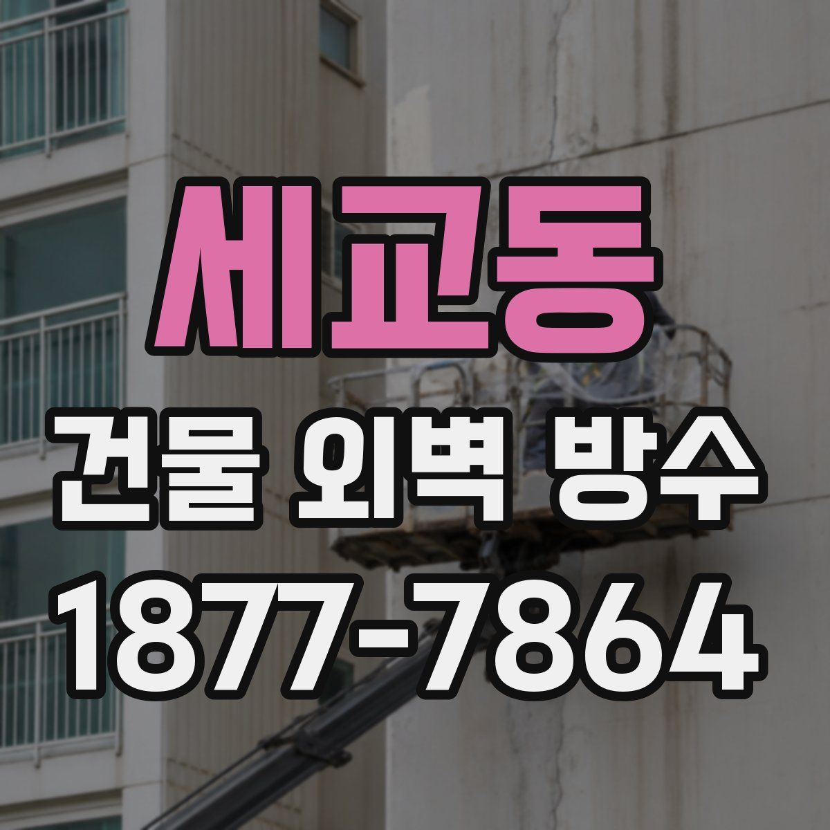 세교동 건물 외벽 방수