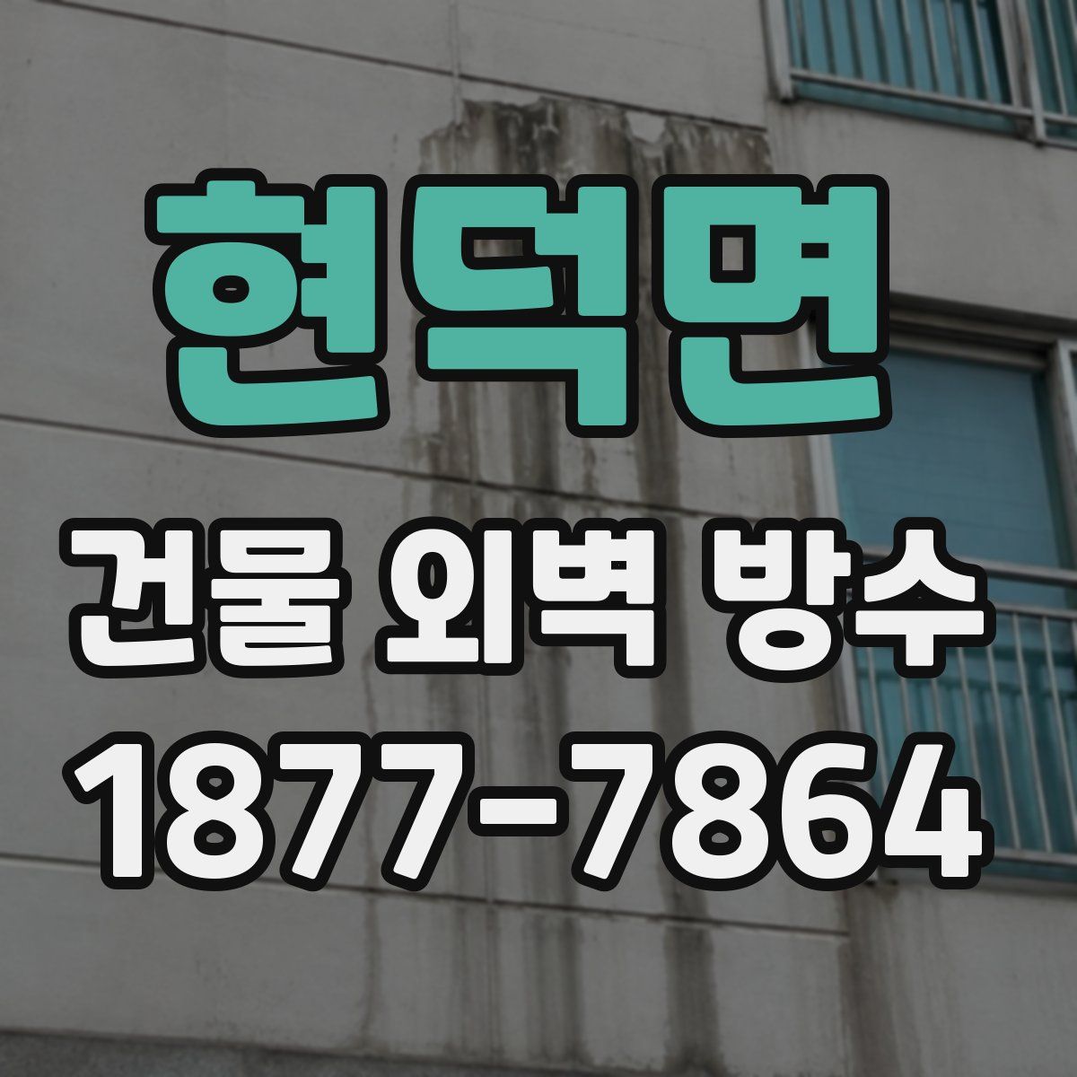 현덕면 건물 외벽 방수
