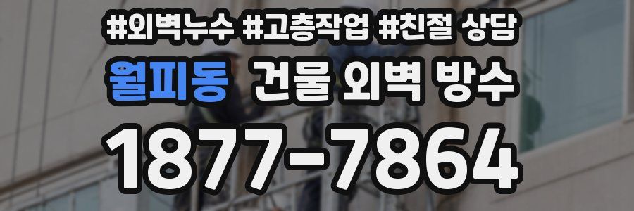 월피동 건물 외벽 방수
