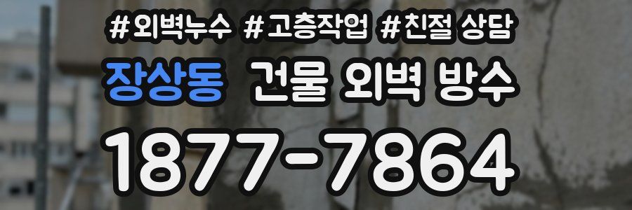 장상동 건물 외벽 방수